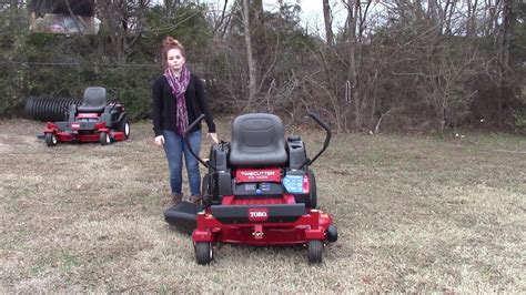 toro  timecutter ss  turn lawn mower review youtube