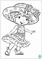 Coloring Strawberry Shortcake Pages Dinokids Print Close sketch template