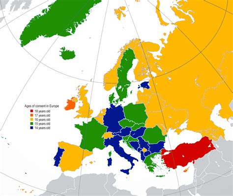 [actually Up To Date] Age Of Consent In Europe Europe