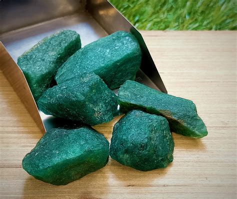 natural raw green jade crystal raw green jade stone raw etsy