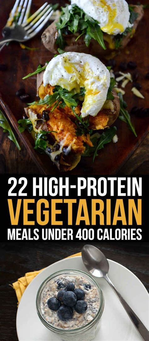 22 high protein meatless meals under 400 calories meals under 400