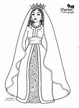 Esther Coloring Pages Purim Queen Sheets Colouring Noose Lasso Haman Idiot Bible sketch template