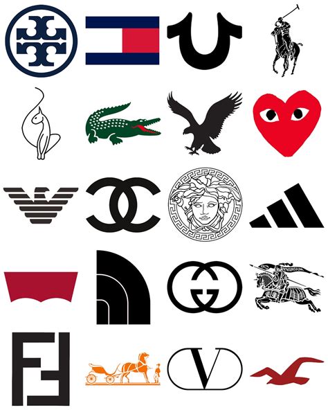 clothing brand logos  names  clothing brand logo designs