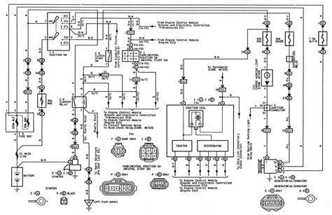 toyota corolla distributor wiring diagram  wallpapers review