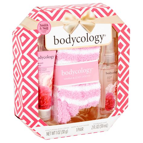 bodycology sweet love body cream fragrance mist and warm