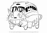 Totoro Catbus Neighbor Draw Drawing Drawings Anime Step Easy Manga Tutorial Bus Cat Cartoon Drawingtutorials101 Cute Clipartmag Beginners Tutorials Choose sketch template