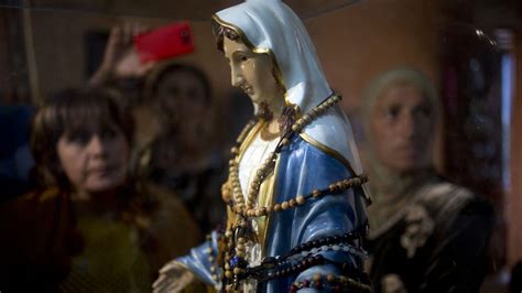 The Belief Behind Weeping Virgin Mary Statues