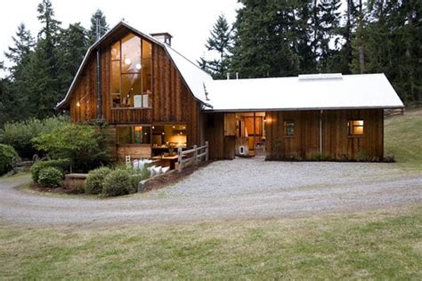 contemporary barn house  shed architect
