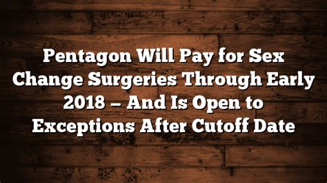 first us soldier gets sex reassignment surgery on pentagon s dime