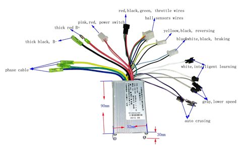 electric bike controller circuit diagram