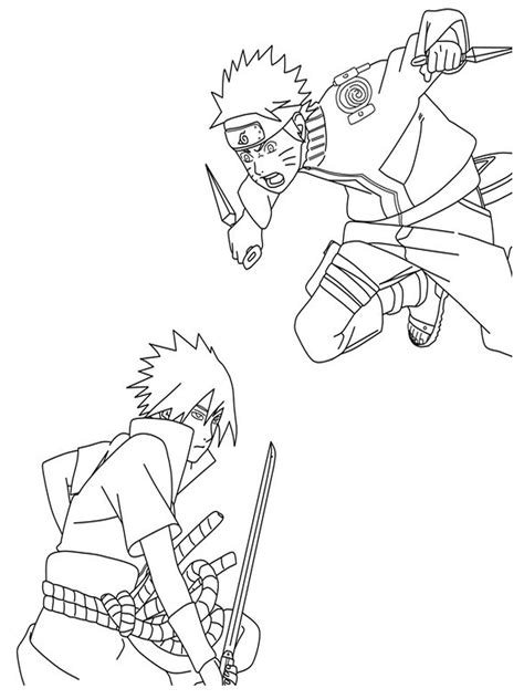 naruto coloring pages printable realistic coloring pages