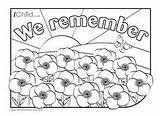 Remembrance Coloring Pages Colouring Poppy Anzac Activities Sheets Field Afternoon Remember Colour Kids Creativity Some Festival Baisakhi Ichild Vaisakhi Craft sketch template