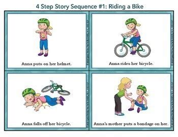 step sequencing pictures activities     set