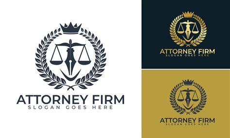 law firm logo design lawyer logo vector template  vector art  vecteezy