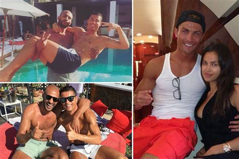 cristiano ronaldo is in a gay relationship with a hunky moroccan kickboxer it has been