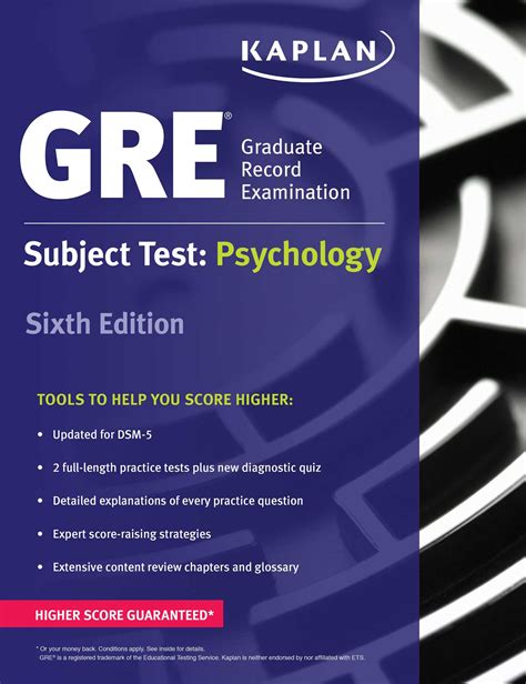 gre subject test psychology book  kaplan test prep official