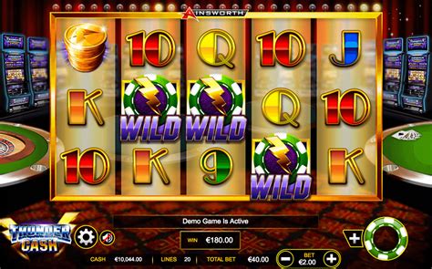 thunder cash slot machine  ainsworth casino slots