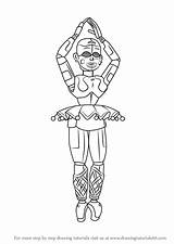 Five Nights Ballora Fnaf Coloring Pages Sister Location Freddy Freddys Drawing Drawings Print Draw Para Colorear Dibujos Top Clipart Pintar sketch template