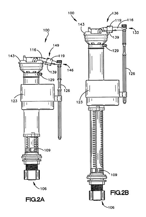 patent  toilet fill valve  valve lock google patents