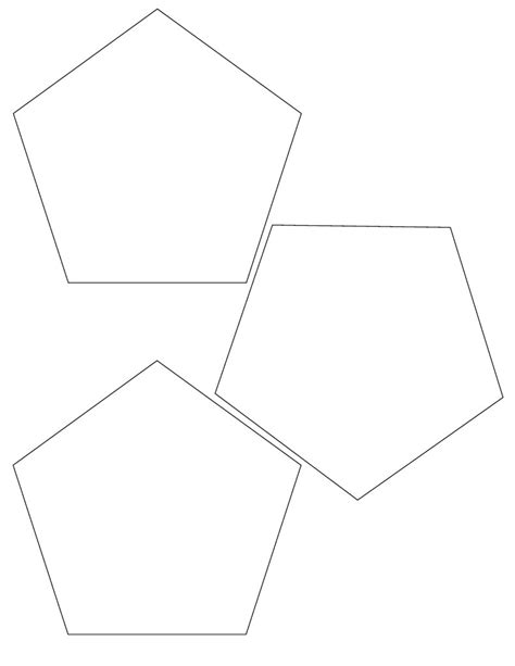 pentagon template