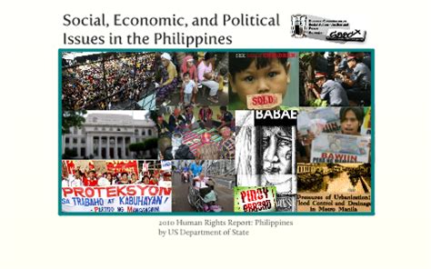 social economic  political issues   philippines  faye