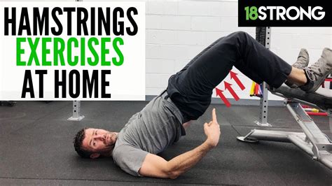 Hamstring Exercises At Home With Very Little Equipment For