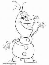 Coloring Olaf Pages Frozen Library Clipart Colorear Nieve Muneco Para sketch template