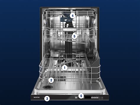 parts   dishwasher diagram guide maytag