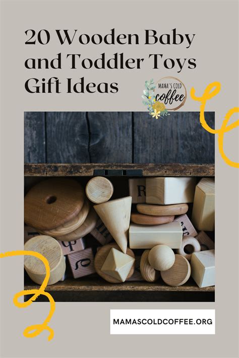 wooden baby  toddler toys gift ideas   baby toddler toys