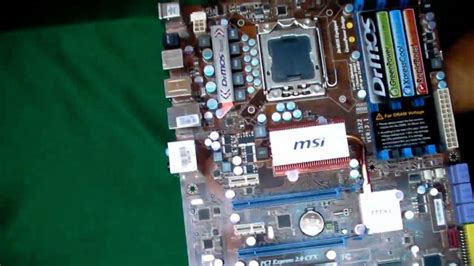 motherboard msi  pro chip intel  crossfire youtube