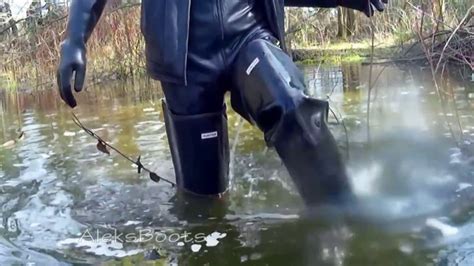 walk in latex and flooding waders hunter part 3 17 04 16 youtube