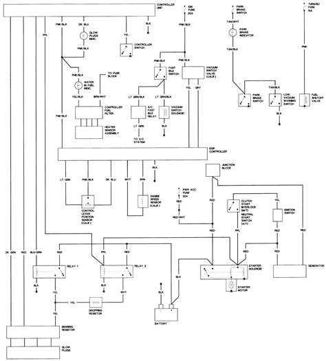 wiring diagram  engine control unit