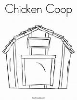 Coloring Barn Stable Outline Pig Coop Chicken Horse Clipart Drawing Pen Sty Christmas Template Noodle Print Twisty Twistynoodle Built California sketch template
