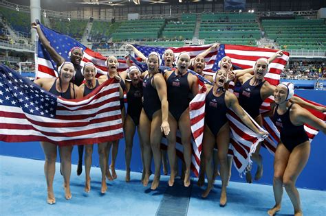 U S Women’s Water Polo Team Beats Italy To Defend Olympic