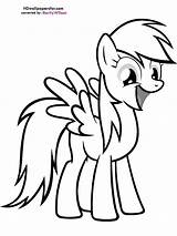 Coloring Pages Rainbow Dash Pony Little Friendship Magic Baby Clipart Print Derpy Mlp Color Hooves Getcolorings Panda Printable Littlr Colouring sketch template