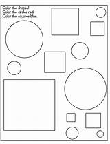 Shapes Coloring Pages Printable Toddlers Shape Worksheets Kids Toddler Printables Printablee 2363 53kb sketch template