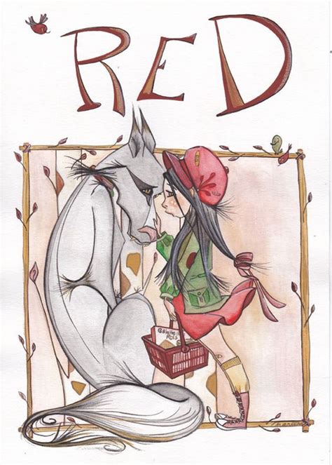 red riding hood art little red riding hood illustrations