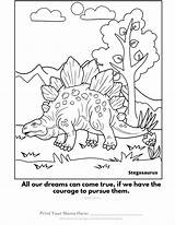 Stegosaurus Hungry sketch template