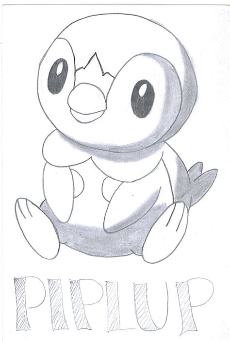 pokemon coloring pages printable piplup