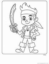 Coloring Pages Jake Pirates Pirate Neverland Never Land Kids Fun Printable Disney Colouring Nooitgedacht Jack Wonder Wayne Library Clipart Books sketch template
