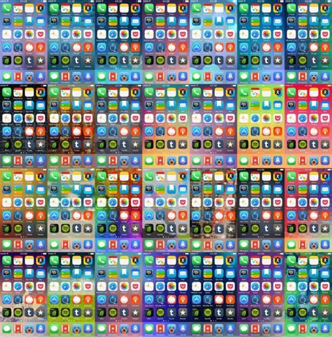 perfect iphone home screen   app arrangement theory