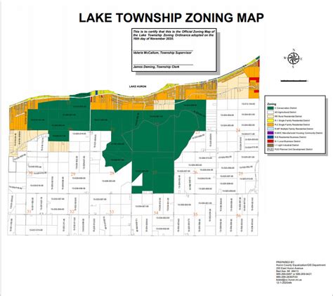 map  lake township