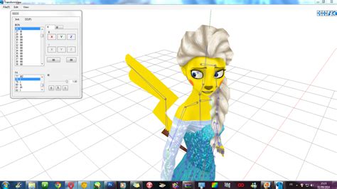 wip elsa what happens to me anthro were pikachu by