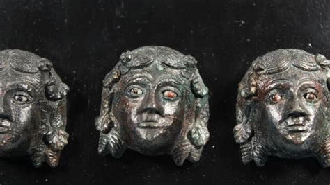 Three Roman Bronze Appliqus