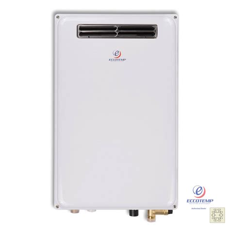eccotemp propane outdoor tankless water heater  lp  gpm