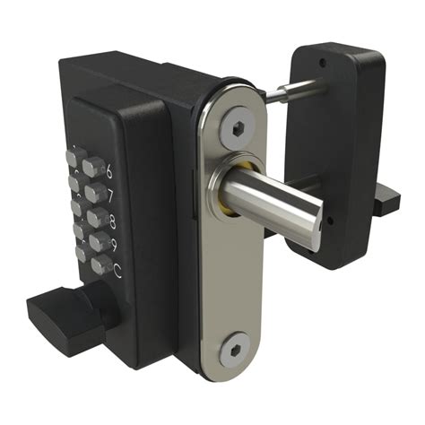digital gate lock surface fixed gatemaster locks