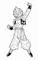 Dragon Ball Coloring Gogeta Pages Color Kids Print Sheets Adult Books Beautiful Characters Anime Boys Cool Printable Visit sketch template
