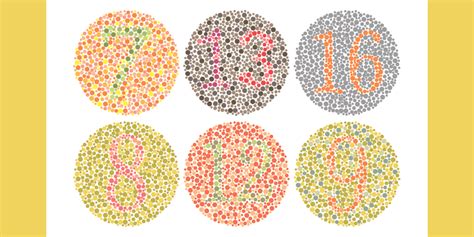 Printable Color Blindness Test Chart