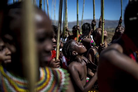 south africa zulu reed dance disrupted by evil spirits cbs news