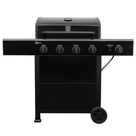 kenmore  burner  side burner open cart propane gas grill